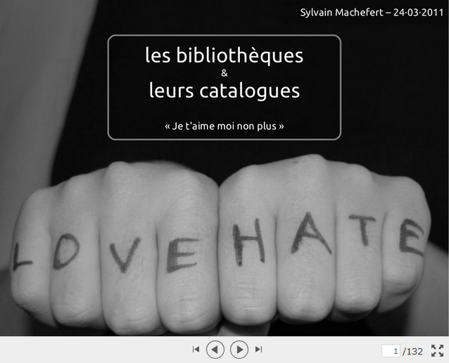 LesBibliothèquesEtLeursCatalogues