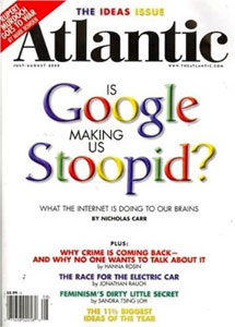 atlantic is google making us stupid