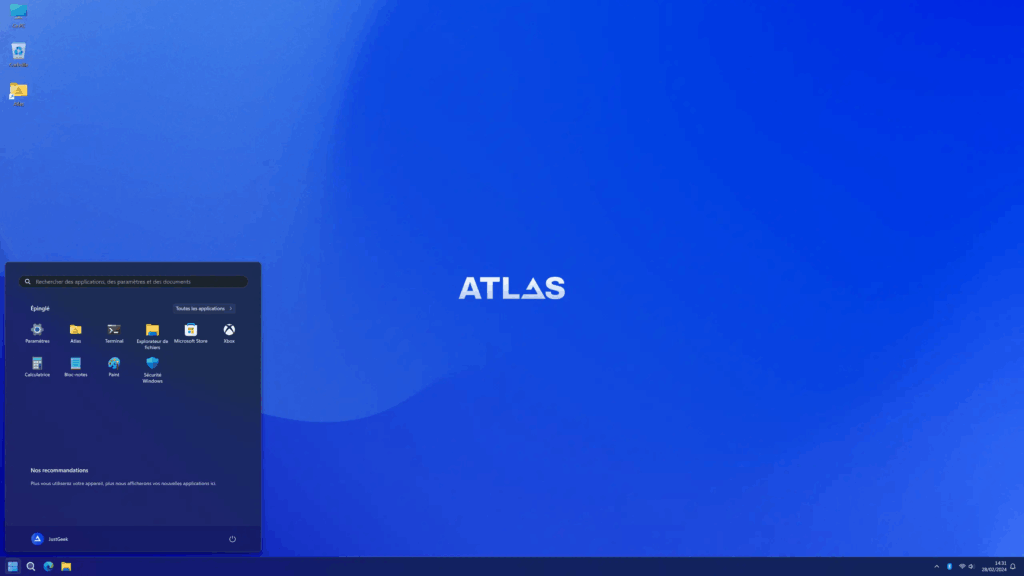 AtlasOS : une version allégée de Windows 10 et 11